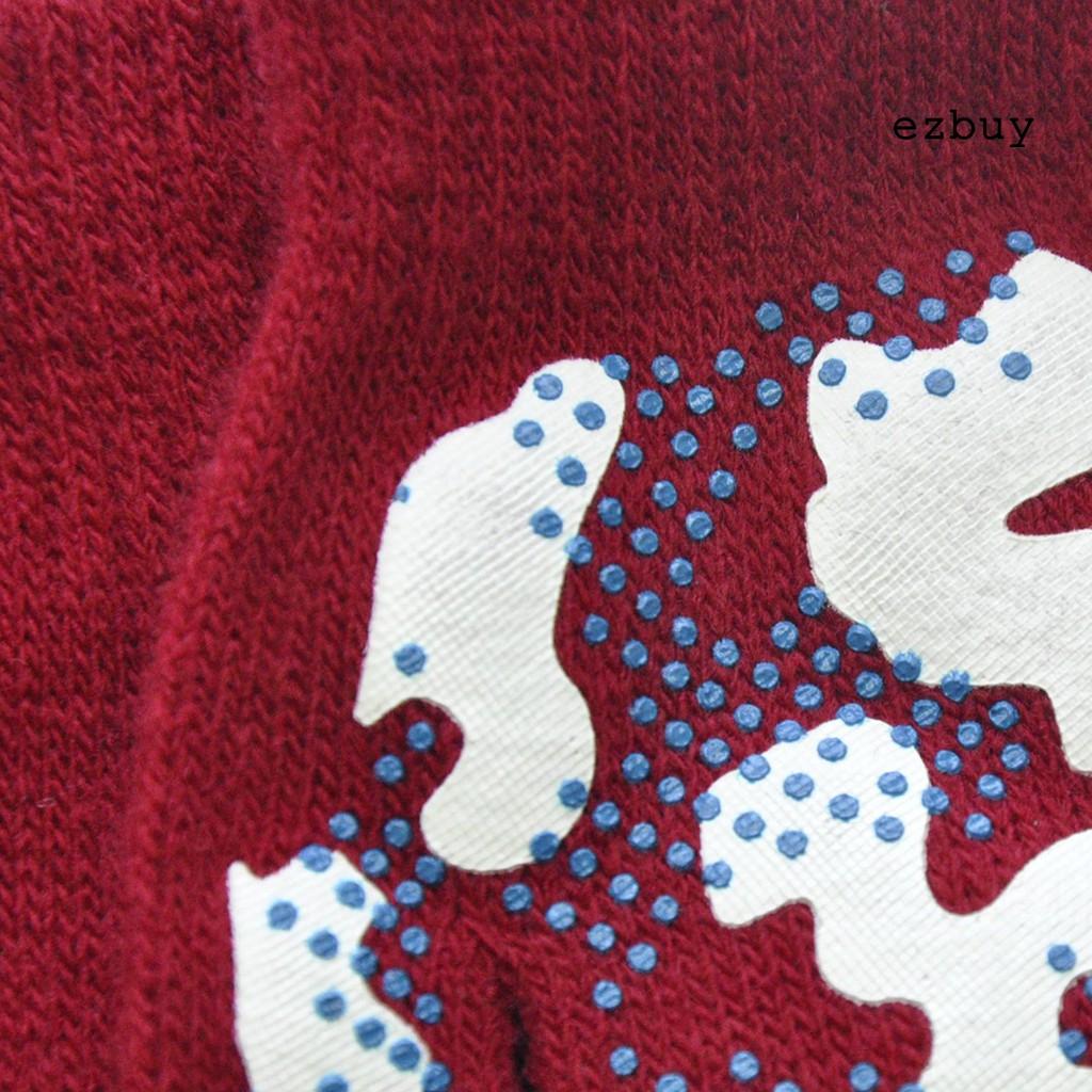 Găng tay thể thao dệt kim hoạ tiết lính chống trượt dành cho bé