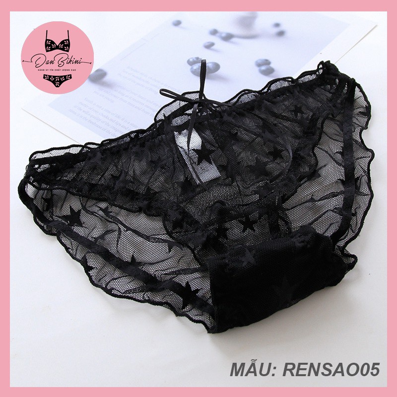 Quần Lót Nữ Ren Sexy sao cao cấp xuyên thấu gợi cảm quyến rũ mã A300
