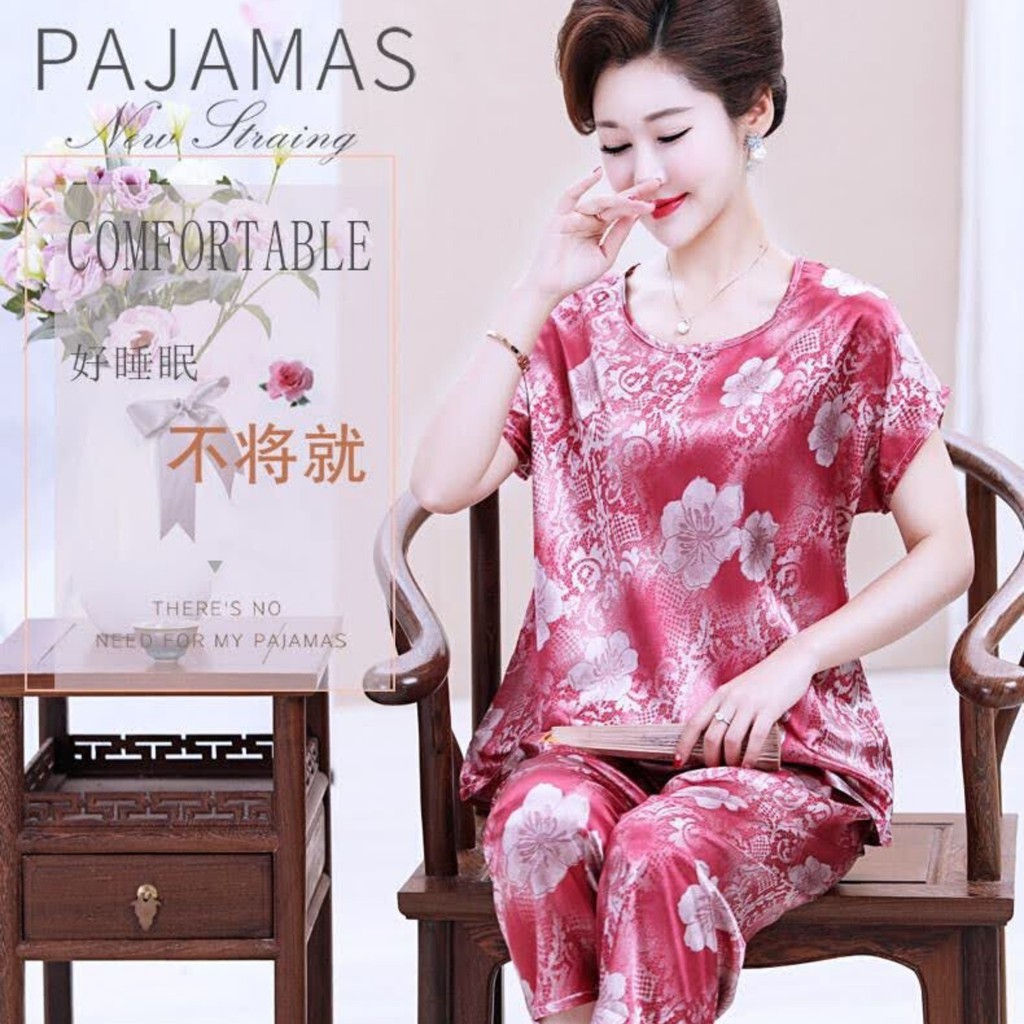 Đồ bộ Lụa satin mặc nhà sang trọng
