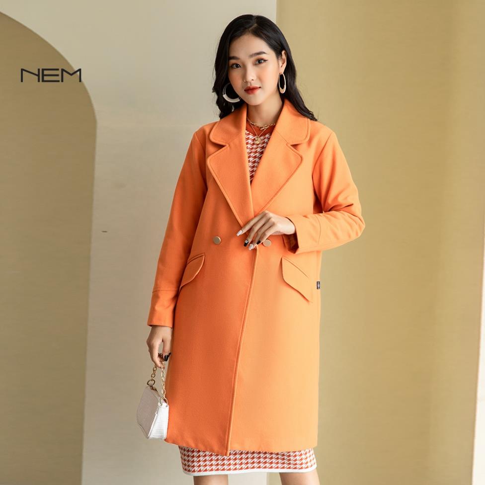 Áo măng tô nữ dáng dài thiết kế NEM Fashion AK31382 | BigBuy360 - bigbuy360.vn