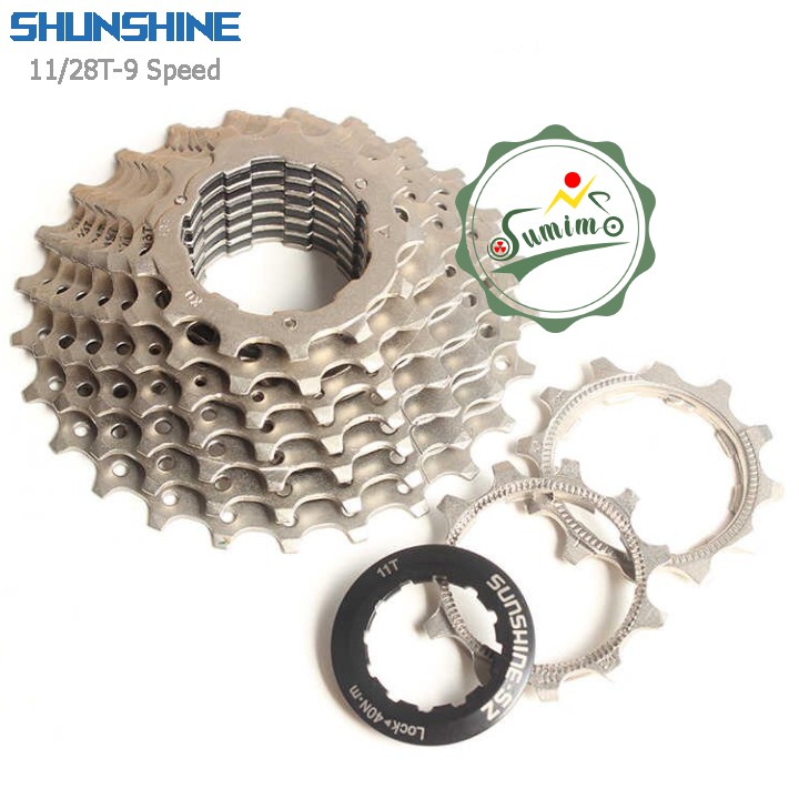 Líp xe đạp - Líp thả ShunShine-SZ 9 Speed - 11/28T - Chính hãng