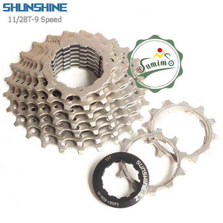 Líp xe đạp - Líp thả ShunShine-SZ 9 Speed - 11/28T - Chính hãng