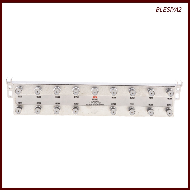 [BLESIYA2]16 Way Splitter Coaxial 5-2400 MHz HDTV Antenna Digital TV Video Signal