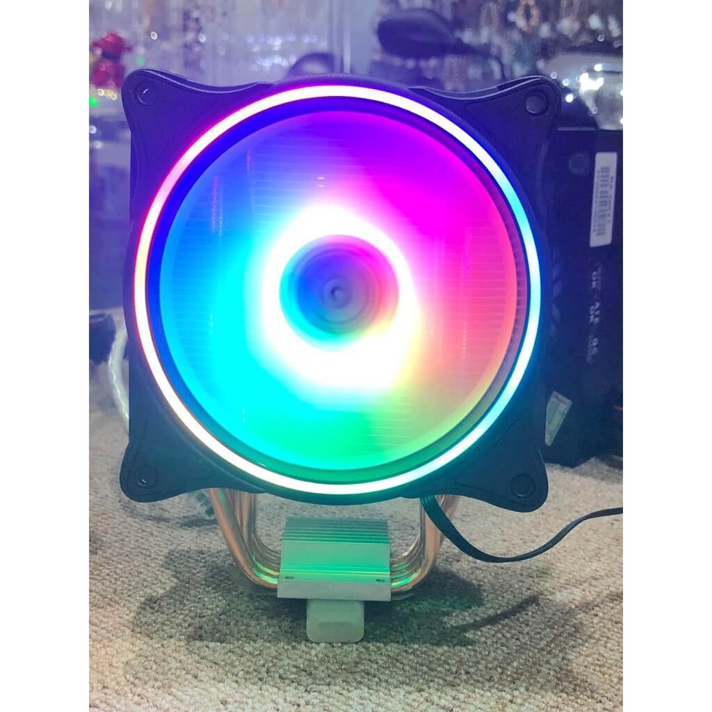 Quạt tản nhiệt VSP Cooler Master T410i RGB, Bảo hành 12 tháng ...