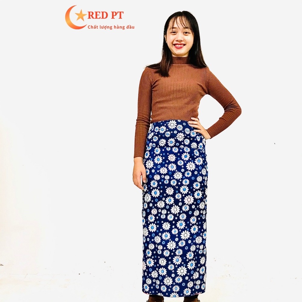 Váy chống nắng 2 lớp, đồ chống nắng hình bông hoa Kate RED PT | BigBuy360 - bigbuy360.vn