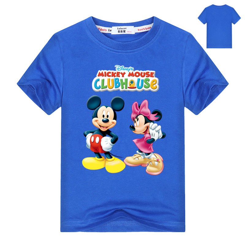 Áo thun chuột Mickey thời trang cho bé trai