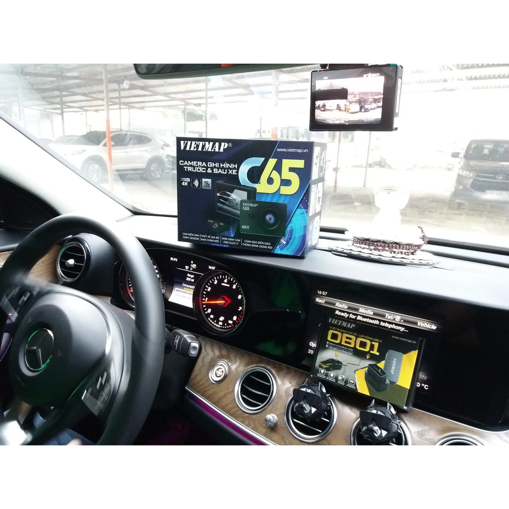 Camera Hành Trình Vietmap C65 Thẻ 64G Cảnh Báo Giao Thông Màn Hình Cảm Ứng Ghi Hình 4K | BigBuy360 - bigbuy360.vn