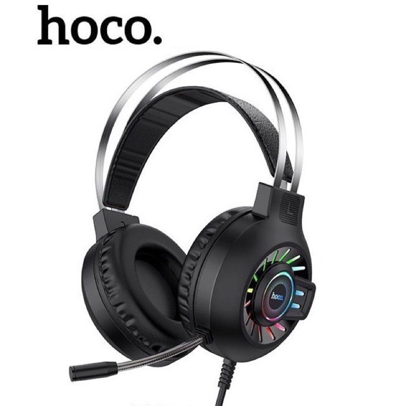 ✅CHÍNH HÃNG✅Tai nghe Gaming Hoco ESD04 có mic đàm thoại.Head phone chụp tai Bluetooth cho Game thủ-bass mạnh-pin khủng