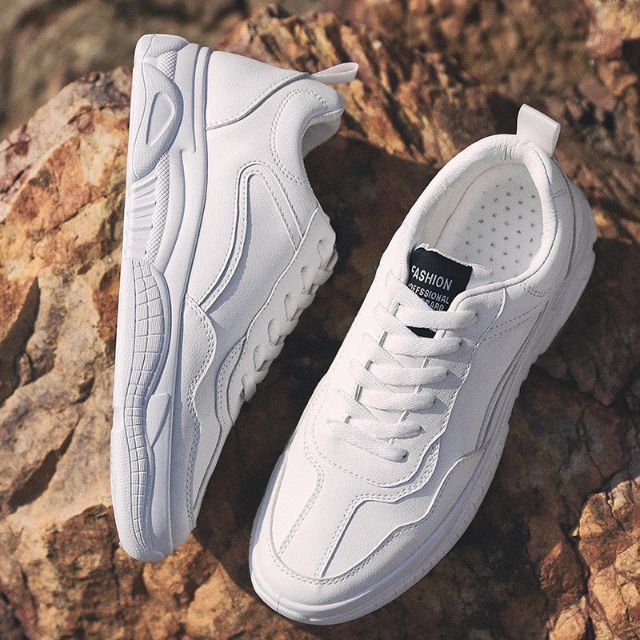 [FULLBOX-GIÁ SỈ] Giày thể thao nam 2019, màu trắng phong các Hàn Quốc | BigBuy360 - bigbuy360.vn