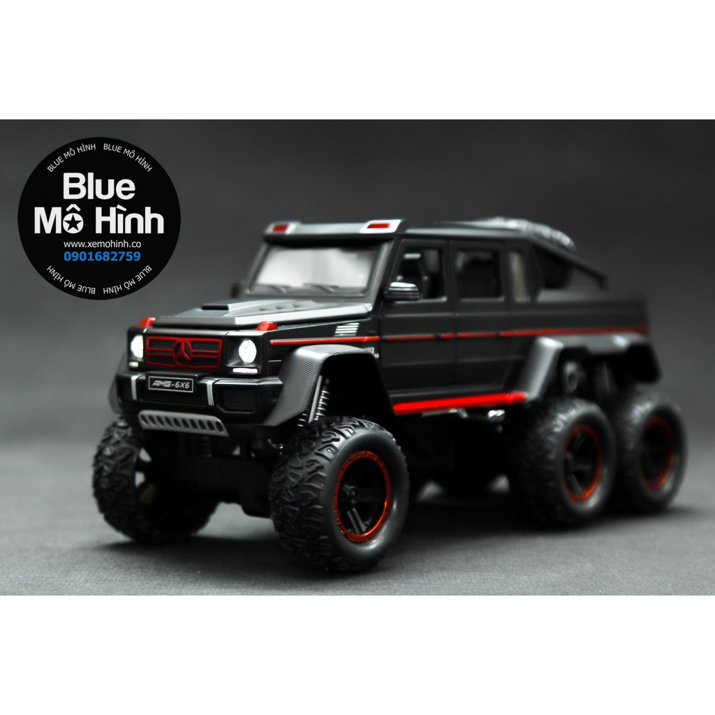 Blue mô hình | Xe mô hình Mercedes G63 AMG bán tải Pickup Offroad 1:24