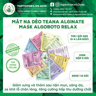 Mặt nạ dẻo tảo biển Teana Alginate Algoboto Relax Mask