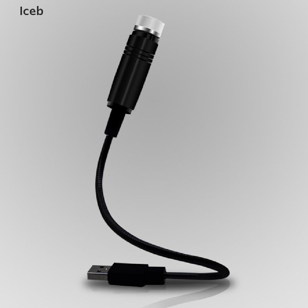 Máy Chiếu Đèn LED USB Gắn Trần Xe Hơi Hình Bầu Trời Sao Trong Đêm Galaxy
