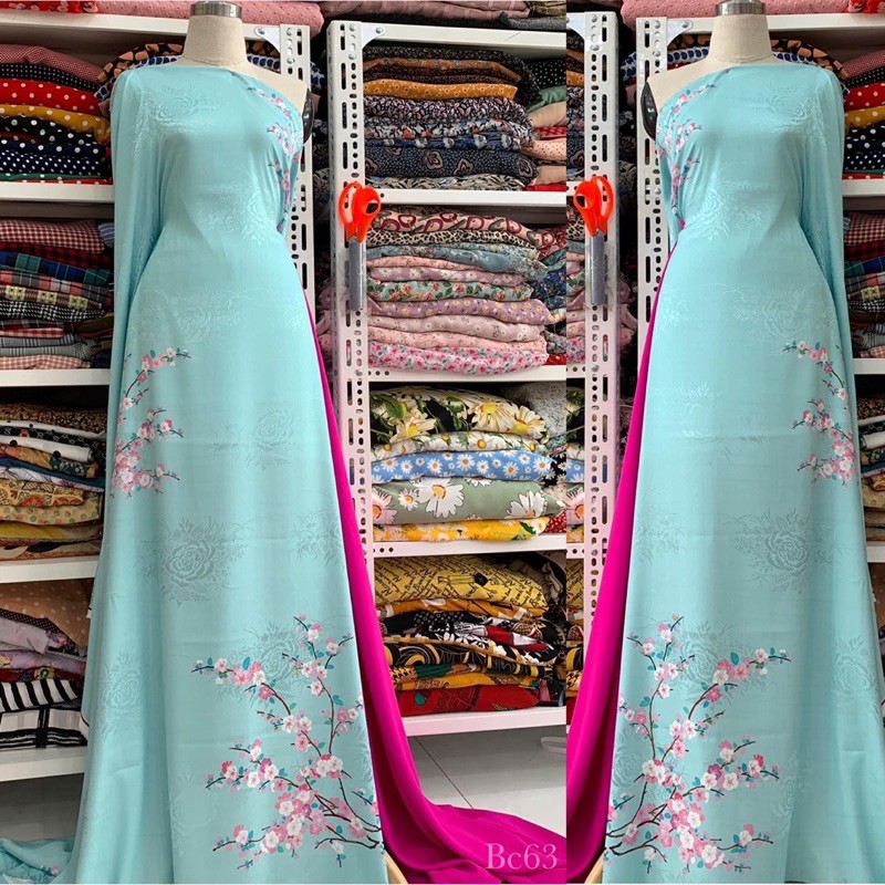Áo lụa vân gỗ