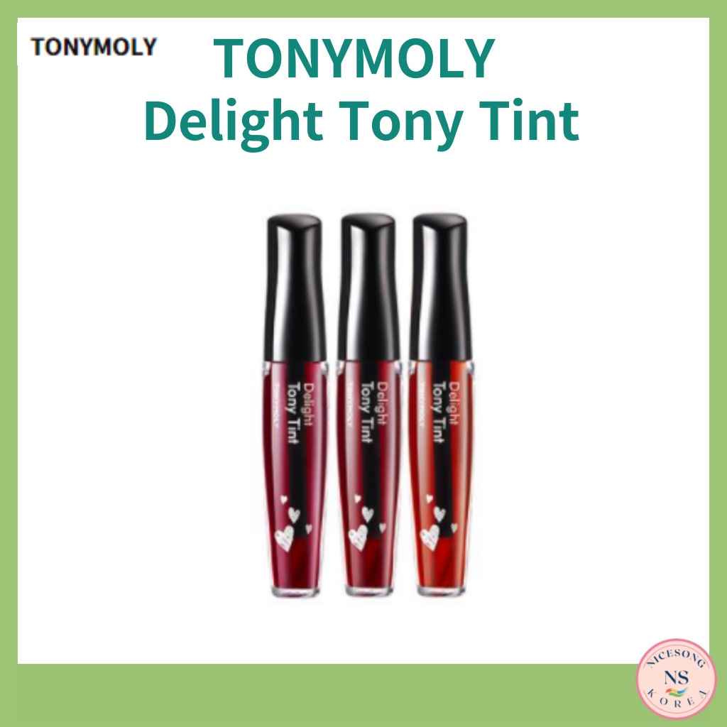Son Tint Tonymoly Delight Tony Màu Hồng / Đỏ / Cam Cha K-Beauty Hàn Quốc