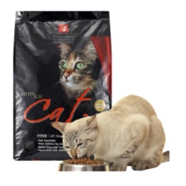 Chính hãng- Thức ăn hạt cho mèo Cat's eye, thức ăn giúp tiêu búi lông ở mèo 1kg