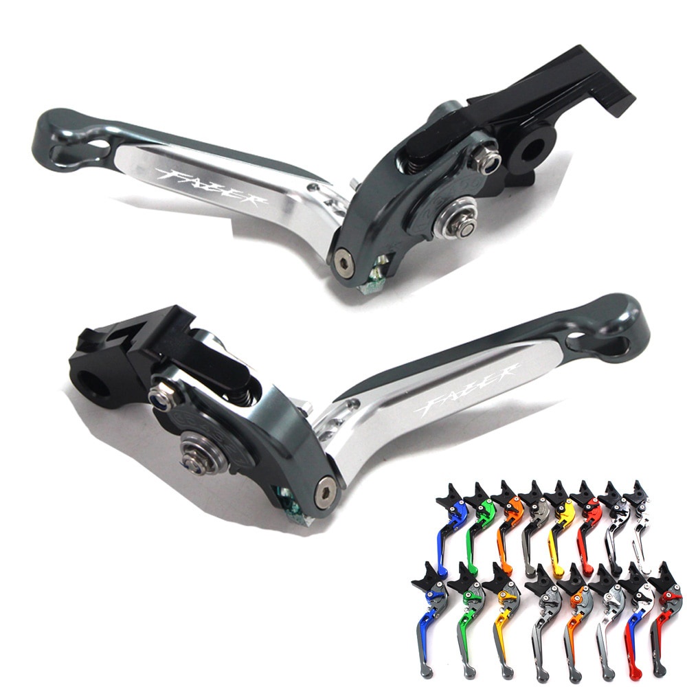 For Yamaha FZX750 FZX 750 Fazer 1986-1998 1997 1996 1995 1994 CNC Folding Extendable / Clutch Brake Levers 16 Colors