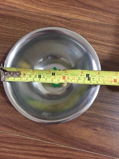 bát inox cho bé phi 14(đường kính 16cm)