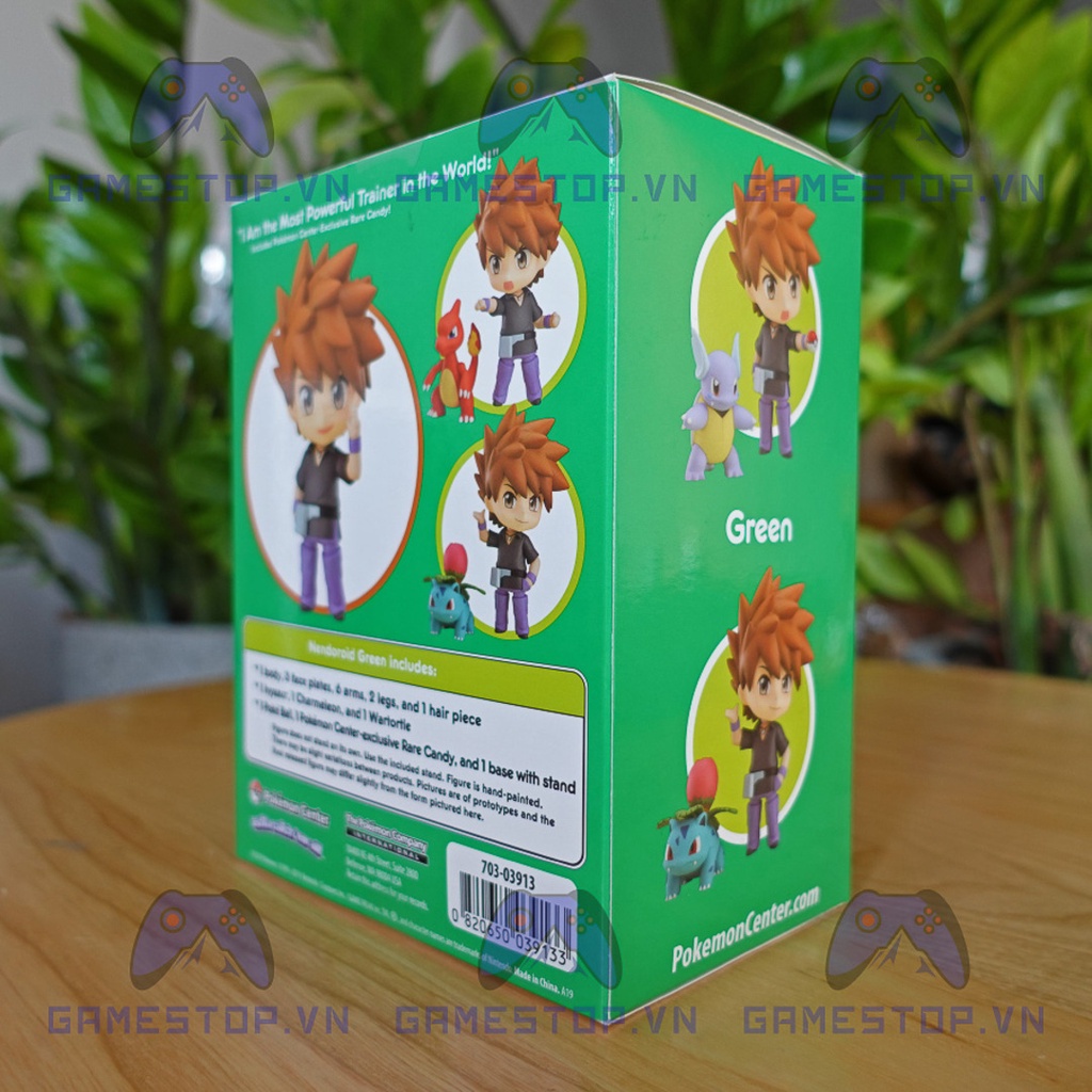 Mô hình Pokemon Green 998 Nendoroid 10cm Nhựa PVC, ABS CHÍNH HÃNG MỸ Charmeleon, Wartortle, Ivysaur POKND02