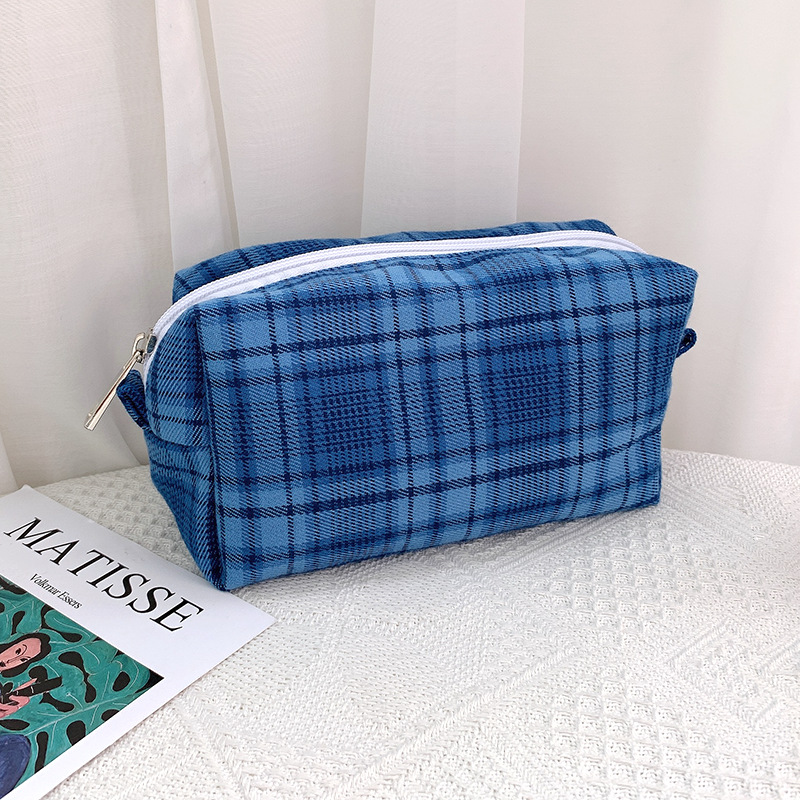 Túi Đựng Bút Chì Trang Điểm Phong Cách Retro Hàn Quốc