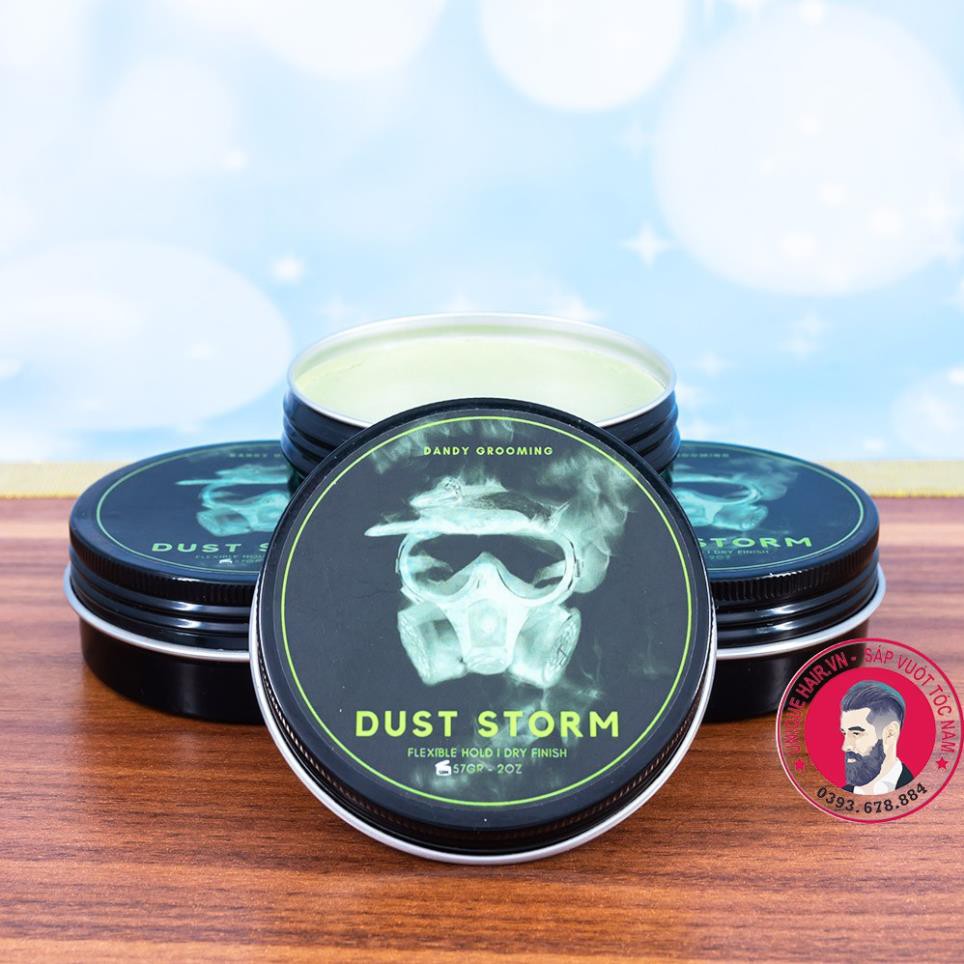 [CHÍNH HÃNG STORE HÀ NỘI] Sáp vuốt tóc Dandy Dust Storm 2020 + Tặng Lược Chaoba | RẺ VÔ ĐỊCH