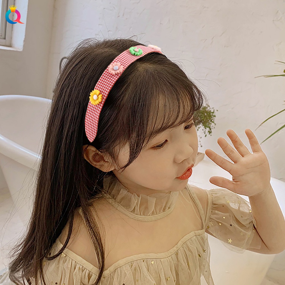 Băng đô họa tiết hoa/ động vật hoạt hình phong cách Hàn Quốc cho bé gái