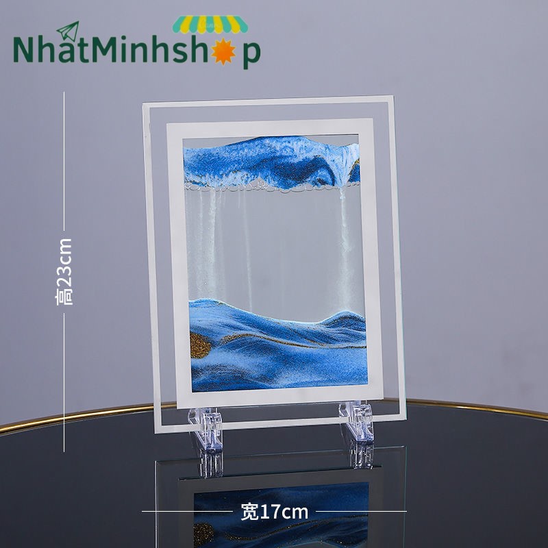 Tranh cát chuyển động 3D hình chữ nhật