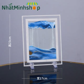 Tranh cát chuyển động 3D hình chữ nhật
