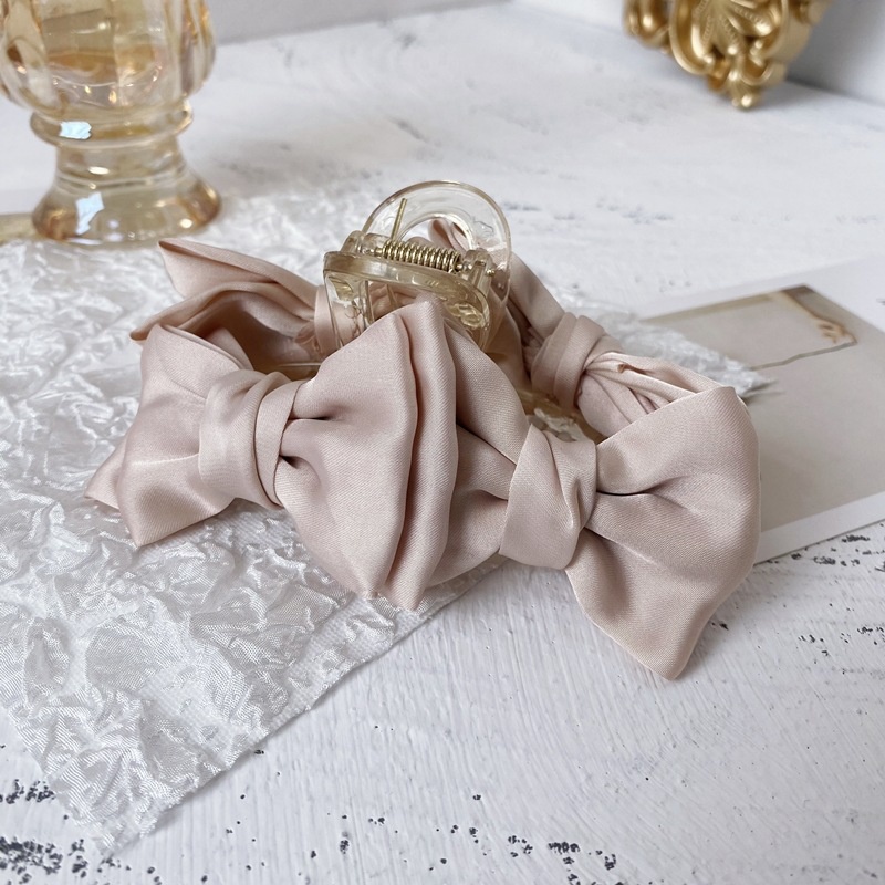 Kẹp Tóc Nhựa Kiểu Dáng Đơn Giản Phong Cách Hàn Quốc