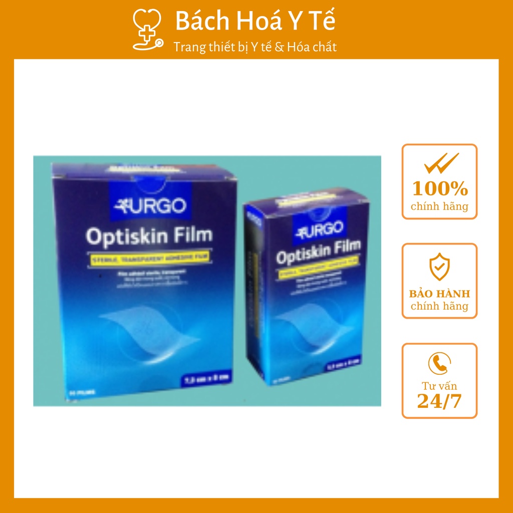 Băng vô trùng không thấm nước Optiskin Film 5.3cm x 8cm hộp 50 miếng