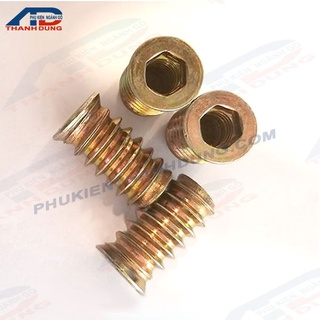 Sò Cấy Gỗ Có Vành M6x20