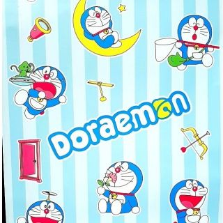 10m giấy dán tường doremon sọc khổ rộng 45cm
