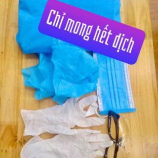 Bộ trang phục phòng chống dịch 7 món