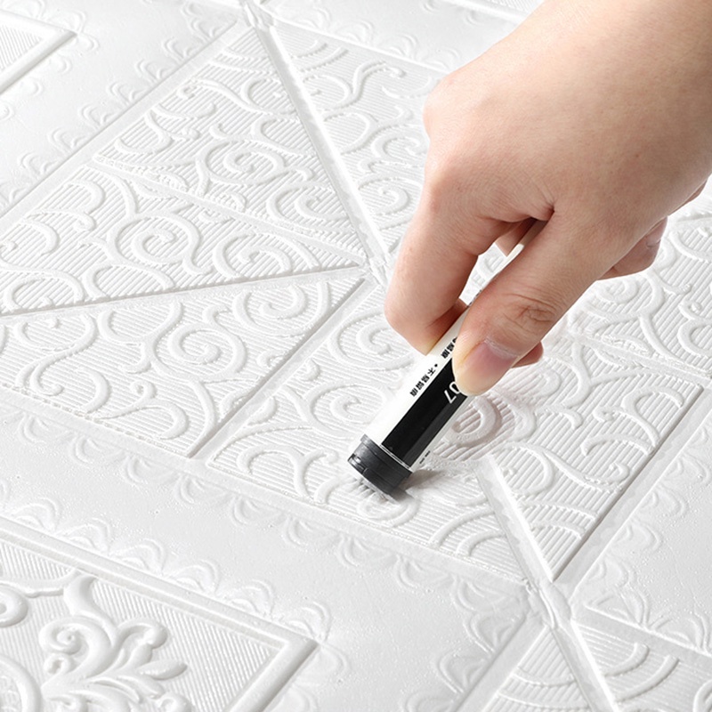 Miếng dán tường bằng xốp giả gạch 3D chống sốc chống tiếng ồn trang trí nhà cửa | BigBuy360 - bigbuy360.vn