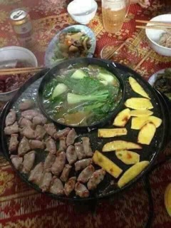 Bếp lẩu nướng 2in1