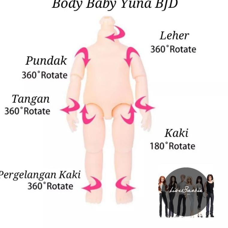 Mô Hình Búp Bê Yuna Baby Bjd X 9ap1bz Xinh Xắn Đáng Yêu