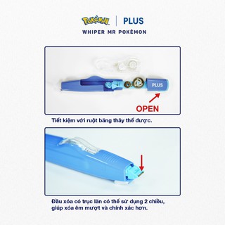 Xóa Kéo Plus Mr 100 Pokemon