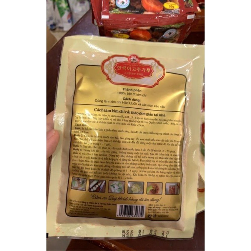 Bột Ớt Kim Chi Hàn Quốc Gói 70g