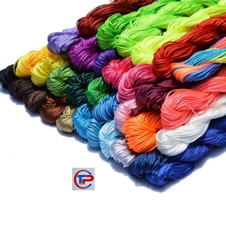 Bó 10m dây dù size 1mm tết vòng, làm handmade có nhiều màu