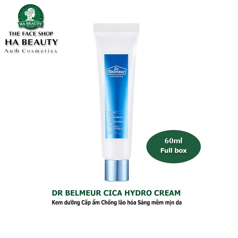 Kem dưỡng ẩm chống lão hóa The Face Shop Dr Belmeur Advanced Cica Hydro Cream tuýp 60ml