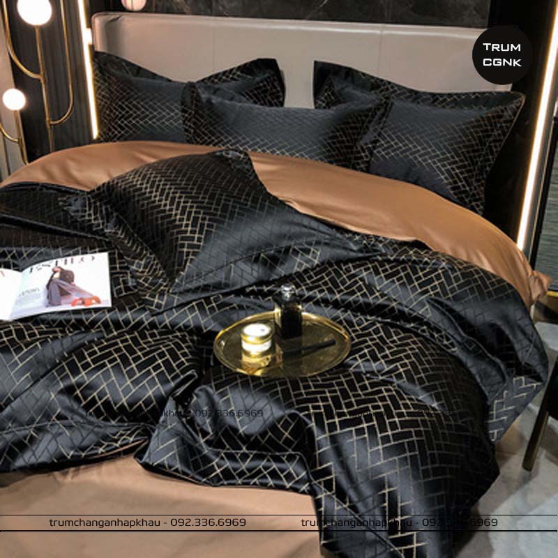 Bộ chăn ga lụa gấm 4 món cao cấp - Sang trọng, Ấm áp tôn vinh đẳng cấp Mẫu mới nhất 2022 | BigBuy360 - bigbuy360.vn