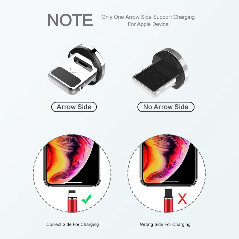 Cáp Sạc Nhanh Micro Usb + Lightning Có Đèn Led Cho Ios / Android Jp