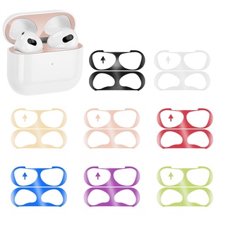Miếng dán kim loại bảo vệ hộp sạc tai nghe thích hợp cho AirPods 3 2 1 pro