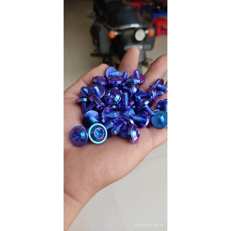 Ốc Titan Gr5 Gắn Dàn Áo Các Dòng Xe Size 4li 5li 6li 8li