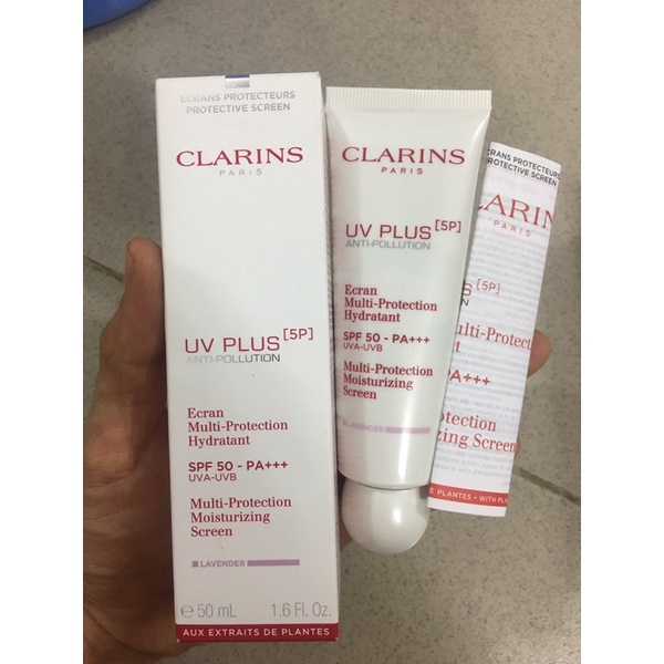 Kem chống nắng Clarins UV Plus 5P SPF50/PA+++ 50ml mẫu mới