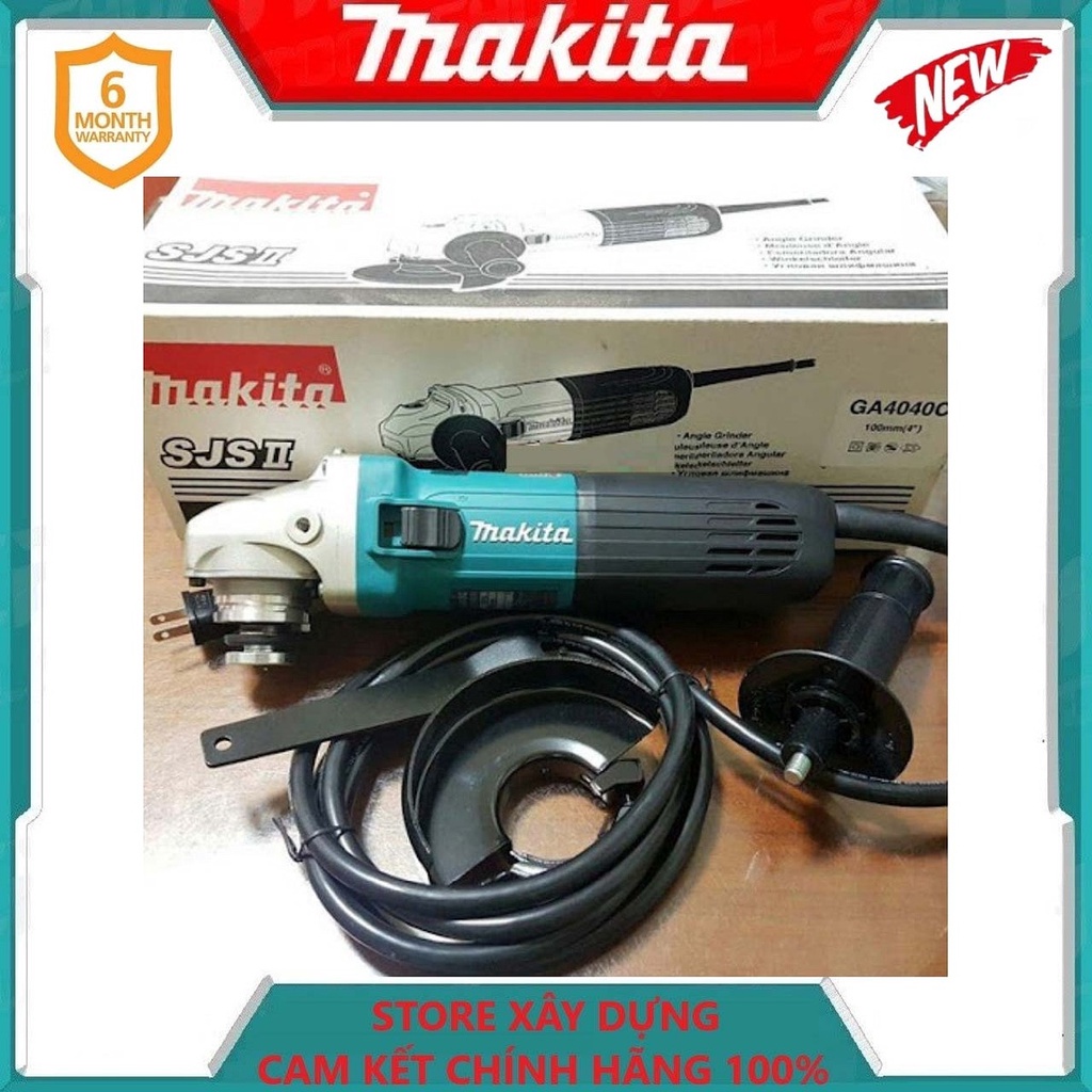 MÁY MÀI GÓC 1400W 100MM MAKITA GA4040C - HÀNG CHÍNH HÃNG