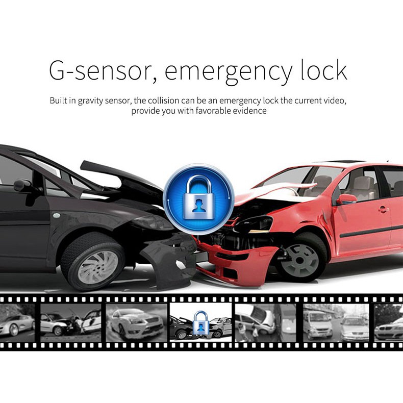 Máy ghi hình độ phân giải 1080P HD màn hình LCD 4.3" dành cho xe hơi | BigBuy360 - bigbuy360.vn