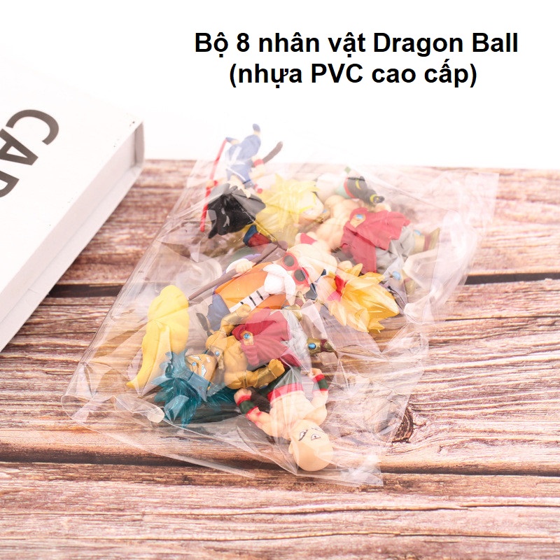 Bộ Sưu Tập Mô Hình Dragon Ball - Bộ 21 Nhân Vật Phim 7 Viên Ngọc Rồng Sưu tầm, Trang trí