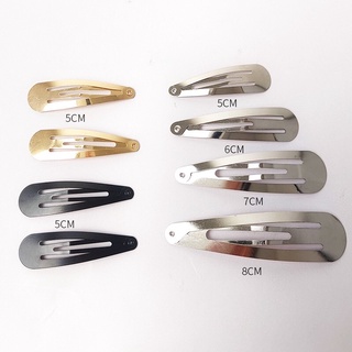 Set 10 Sườn Kẹp Tóc Giọt Nước Handmade