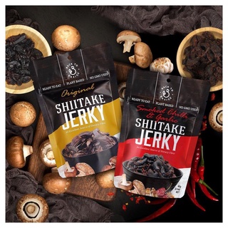 Snack ăn vặt khô nấm hương DJ&A Shiitake Jerky 60g