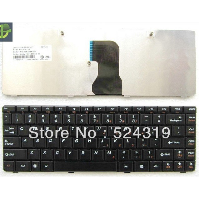 New Laptop Keyboard for Lonovo G460 G460A G460E G460AL G465 US Layout